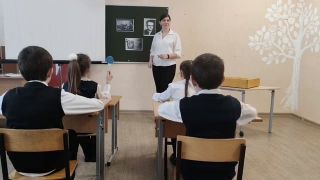 Фрагмент внеурочного занятия "Мир музыки Георгия Свиридова"