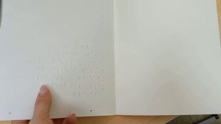 Письмо по Брайлю. Прибор и колодка.