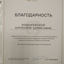 Сертификаты, благодарственные письма, дипломы