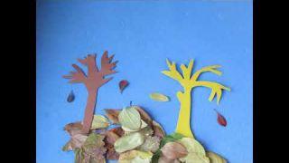 Осенний дождь (stop motion)